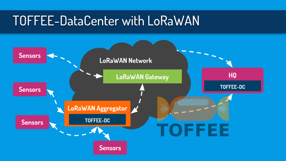 LoRaWAN Network Optimization via TOFFEE WAN Optimization